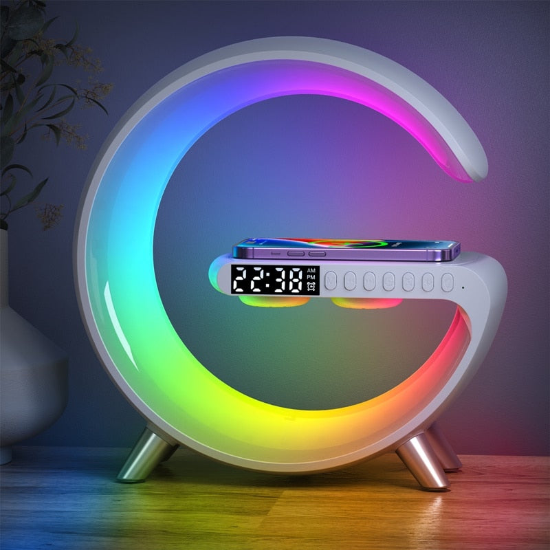 Kabellose Ladestation mit Lautsprecher - ChargeGlow