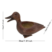Duck Statue Flower Pot - QuackyPlanter