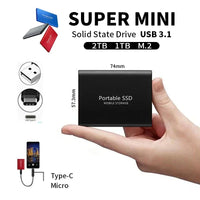 Ultrasnelle Externe SSD - SpeedDrive Pro