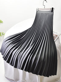 Trendy High Waist Pleated Skirt - Sofia