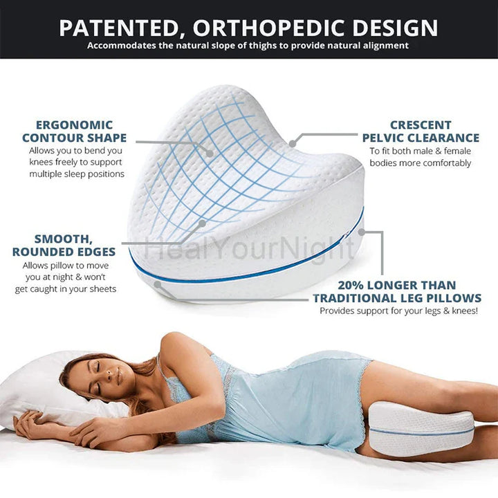 Orthopädisches Memory-Schaum-Beinkissen - ComfortFoam