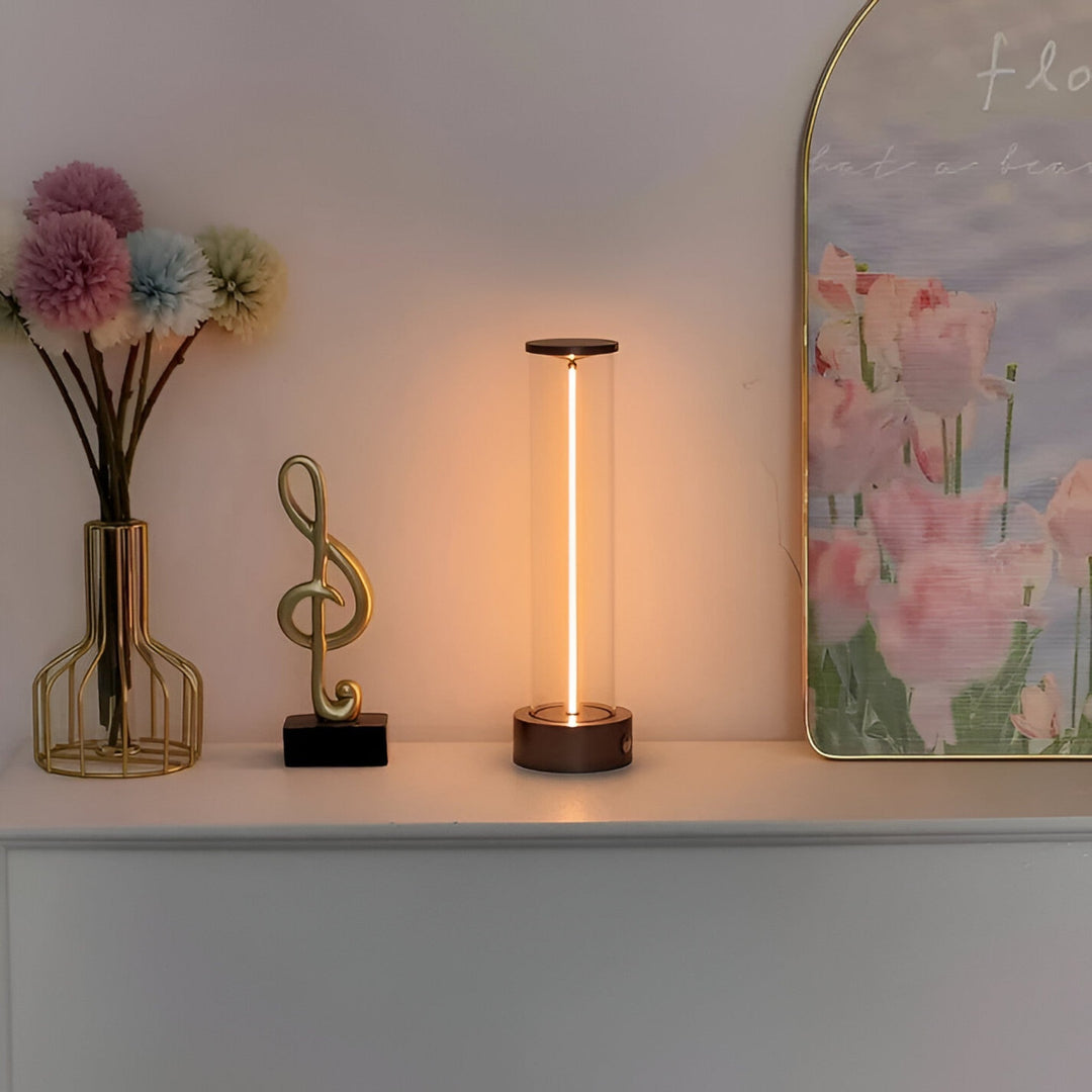 Lichtschwert-Tischlampe mit einstellbarer Helligkeit – Kyra