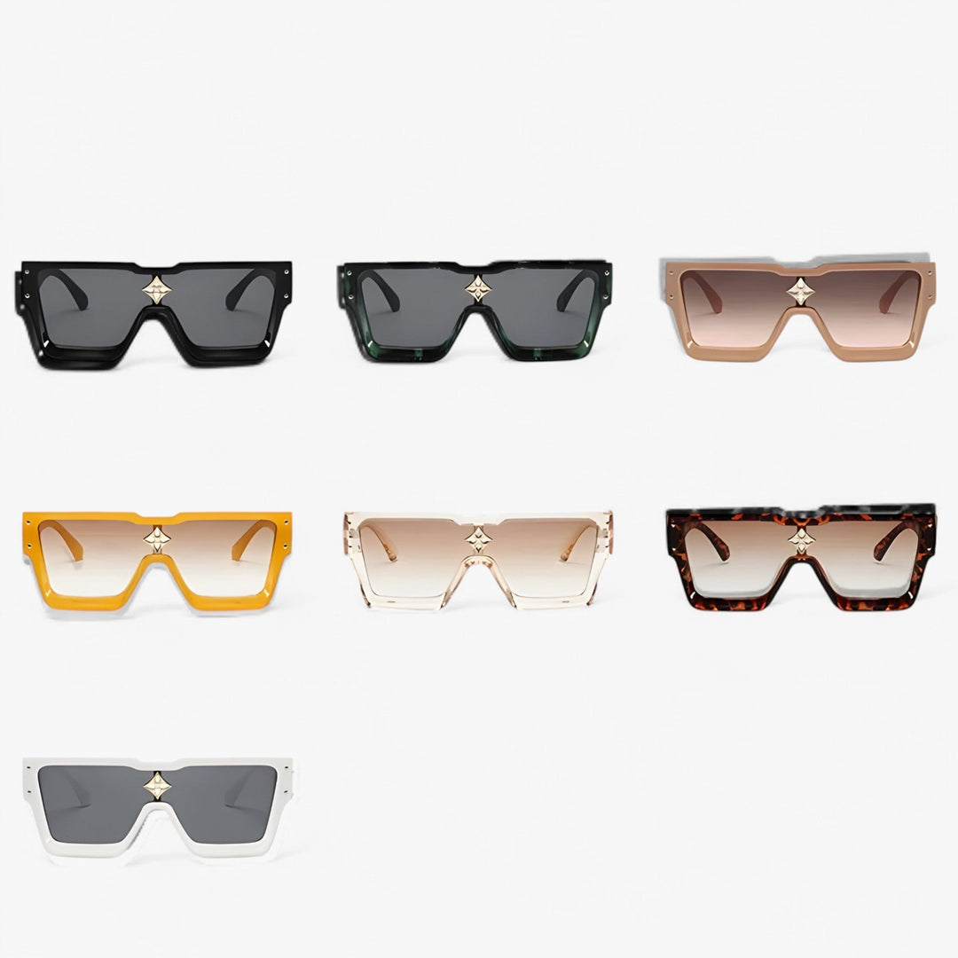 Spiegelende Punkzonnebril – Revik