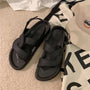 Trendige Plateau-Damensandalen im Koreanischen Stil – Alina