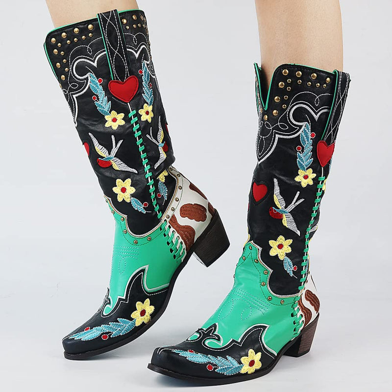 Einzigartige Damen-Cowboystiefel - Carmen