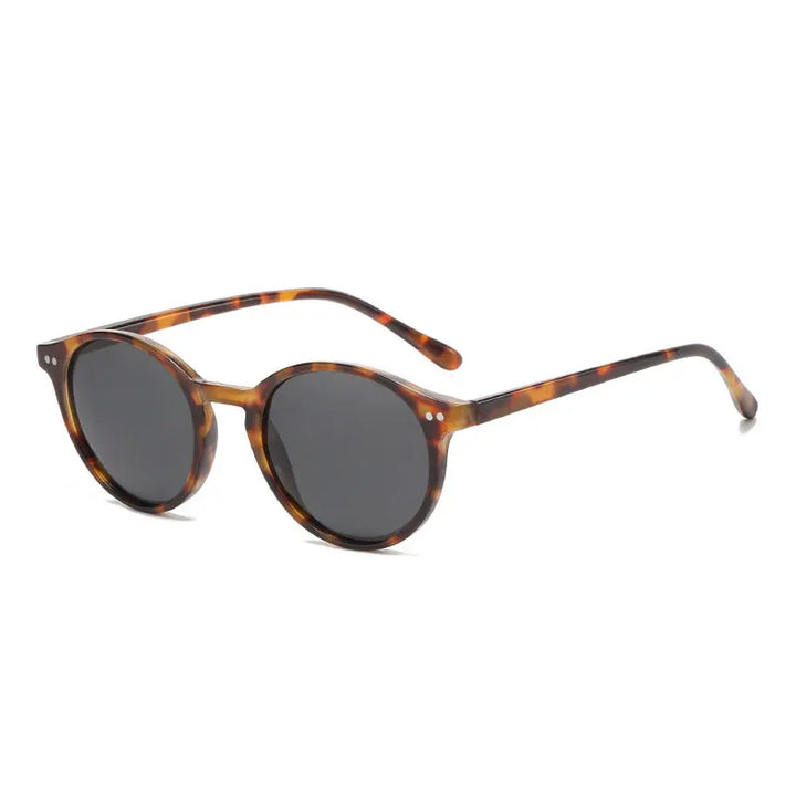 Retro-runde polarisierte Sonnenbrille - SunnyStyle