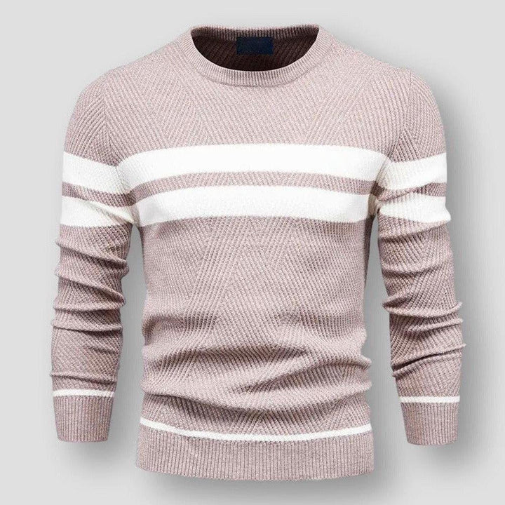 Gestreifter Herrenpullover - Sebastian