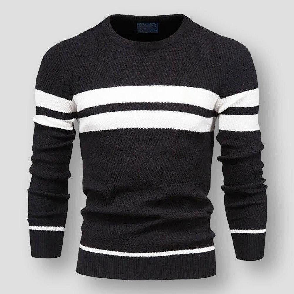 Gestreifter Herrenpullover - Sebastian