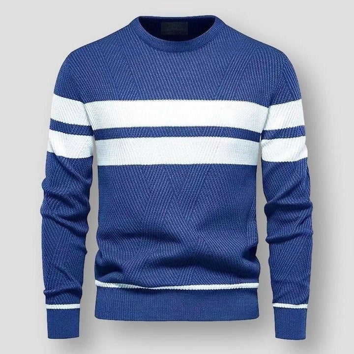 Gestreifter Herrenpullover - Sebastian