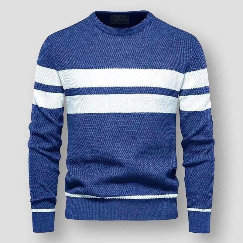 Gestreifter Herrenpullover - Sebastian