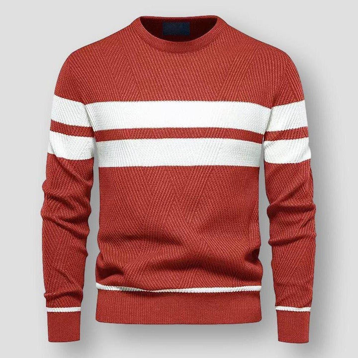 Gestreifter Herrenpullover - Sebastian