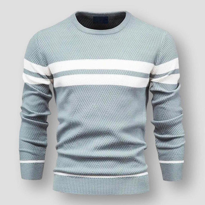 Gestreifter Herrenpullover - Sebastian