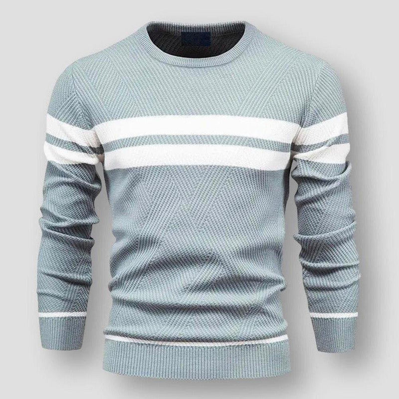 Gestreifter Herrenpullover - Sebastian
