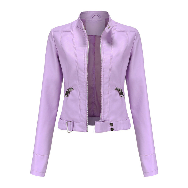 Classic Women's Leather Jacket with Timeless Style 6