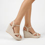 Sandalen Met Sleehak - Colleen