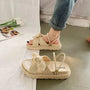 Espadrille Sandalen mit Wickelriemen - Sienna