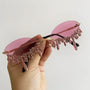 'Cry me a Glitter' Sonnenbrille | Lass die Festivalsaison kommen!