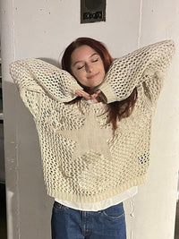 Sille Häkelpullover | Setze auf den Grunge-Look