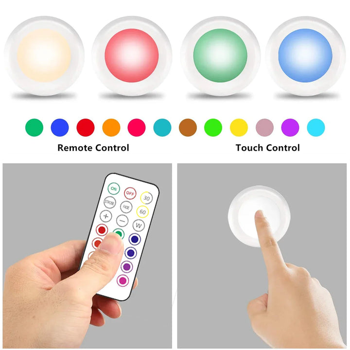 Kabellose RGB LED Unterbauleuchte - GlowyLed
