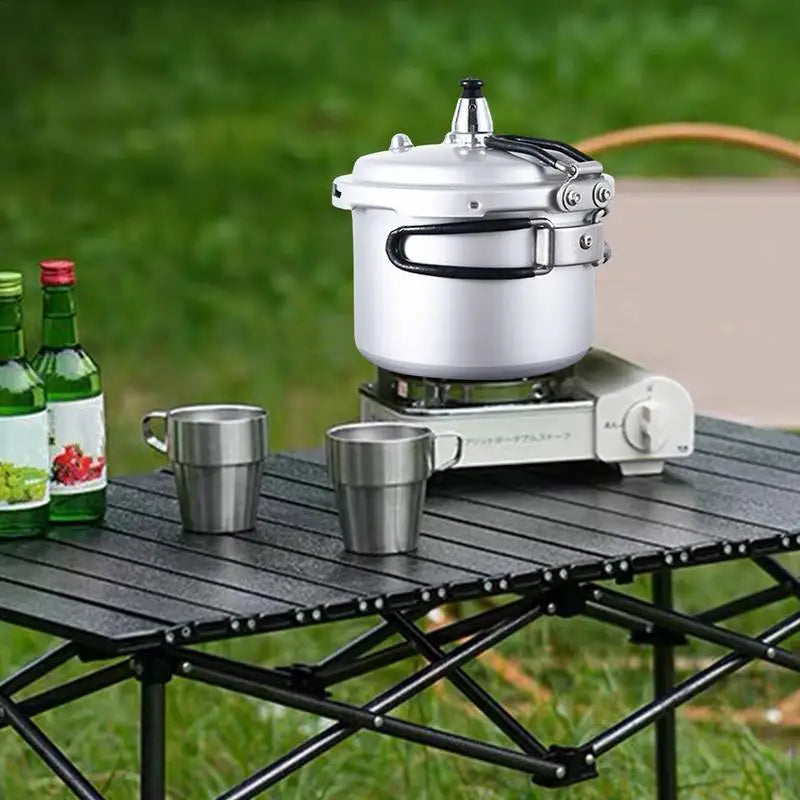 Camping-Schnellkochtopf aus Aluminiumlegierung, tragbares Outdoor-Kochgeschirr – TrailMate
