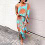 Kleid mit diagonaler Schulterlinie - Mila