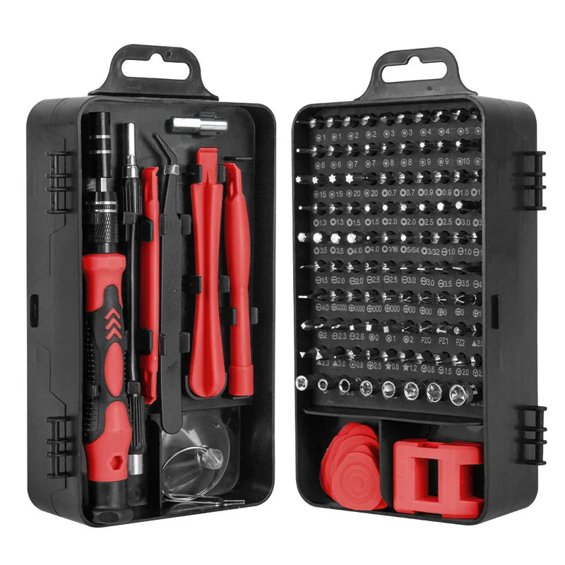115-in-1 Precision Screwdriver Set with Magnetic Repair Tools – ProFix