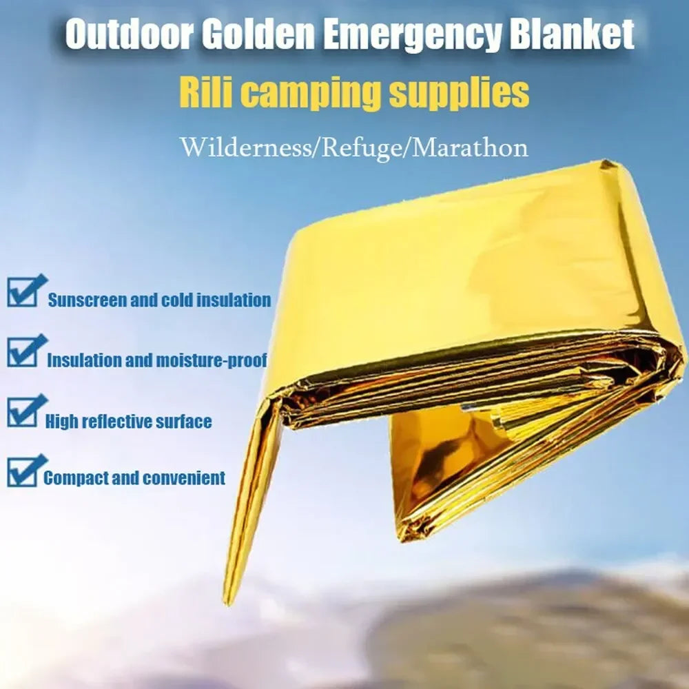 Multifunctionele Nooddeken en Isolatiedeken - ThermaShield Poncho