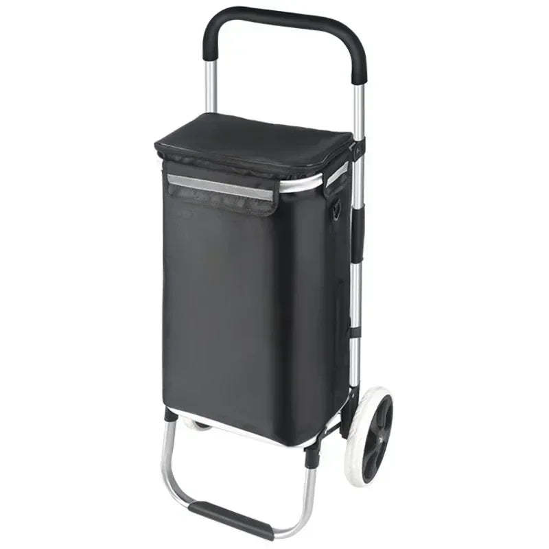 Large Capacity &amp; Waterproof Folding Shopping Cart – Movaro 