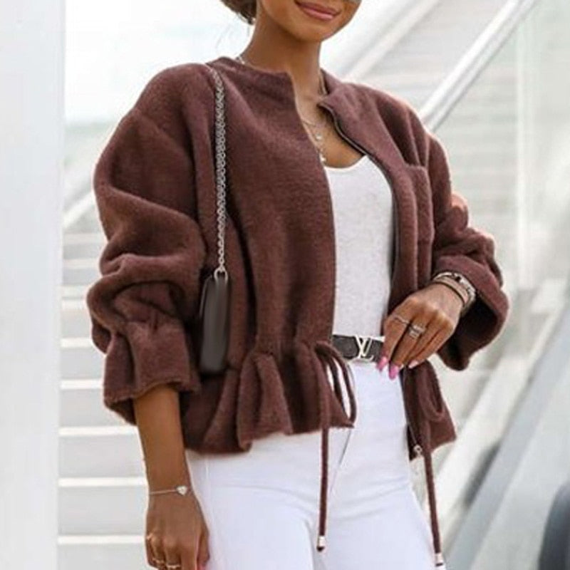 Julie Winter Coat | A casual jacket with a unique design