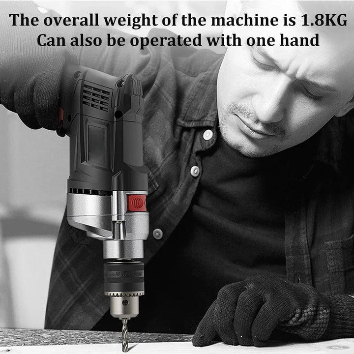 780W elektrischer Schlagbohrer mit variabler Geschwindigkeit – DrillForce