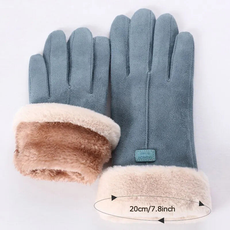 Carrie Wildlederhandschuhe | Warm & Modisch