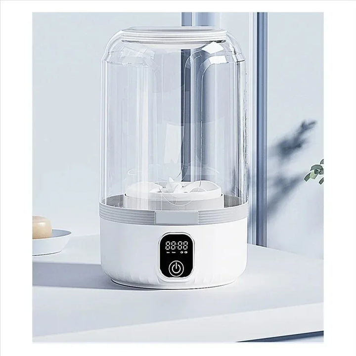 Tragbare Mini-Waschmaschine mit LED-Display für Reisen und kleine Kleidungsstücke