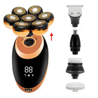 7D Floating Electric Razor with 5-in-1 Grooming Kit &amp; Waterproof Design – FlexEdge 