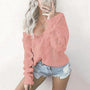 Oversize Damenpullover mit langen Ärmeln – Thalia