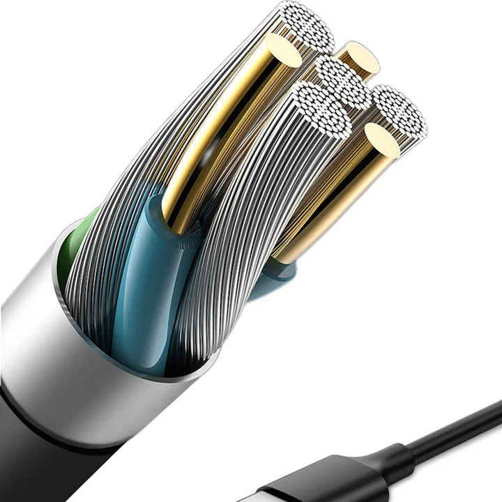 Tragbarer USB-Doppelkopf-Autoventilator 360° Drehbar mit 3 Geschwindigkeiten – CoolBreeze
