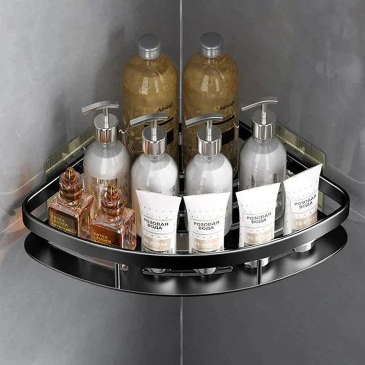 Aluminium Wandregal für Badezimmer Ecken - Cornerix