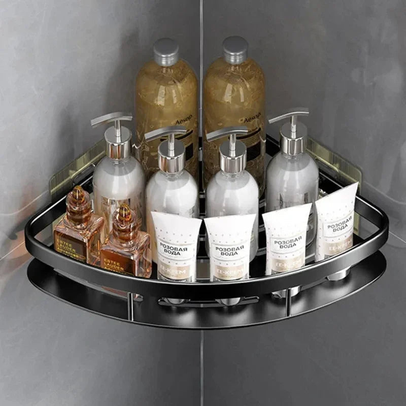 Aluminium Wandregal für Badezimmer Ecken - Cornerix