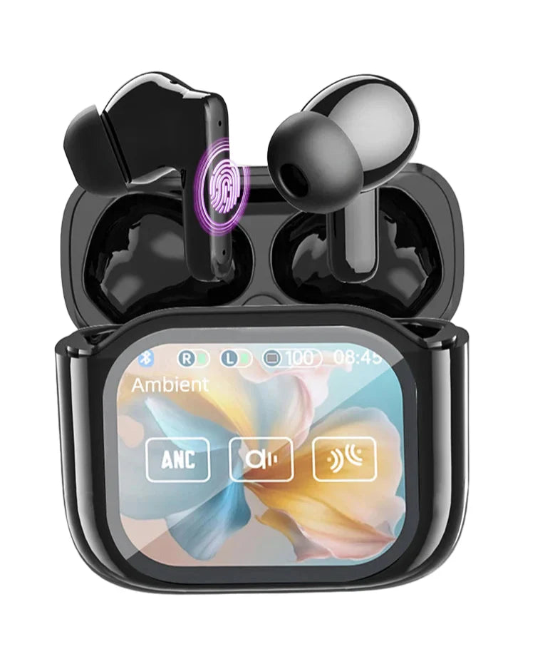 Touchscreen Vertaalhoofdtelefoon met Noise Cancelling – Avelora