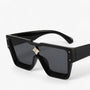 Spiegelnde Punk-Sonnenbrille – Revik