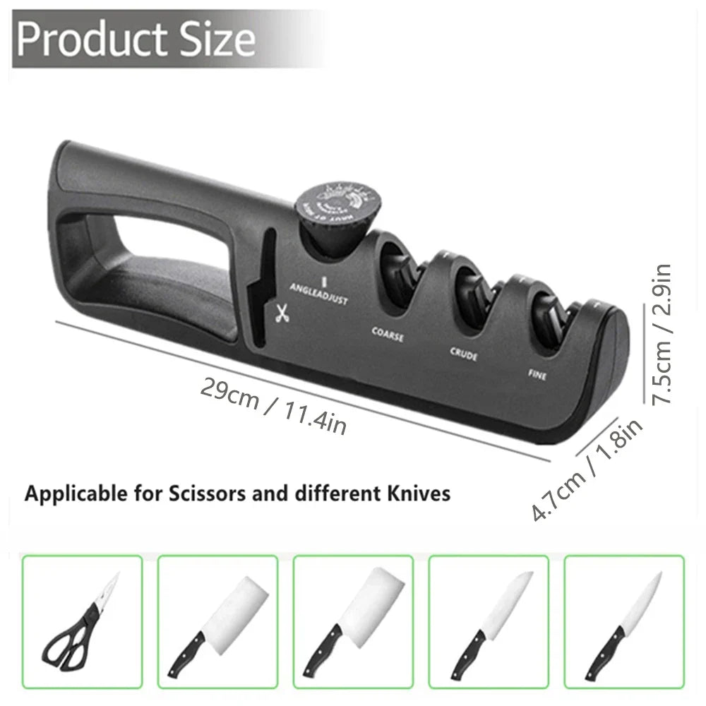 4-in-1 Professioneller Messerschärfer (1+1 gratis) - EdgeSharp