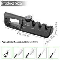 4-in-1 Professioneller Messerschärfer (1+1 gratis) - EdgeSharp