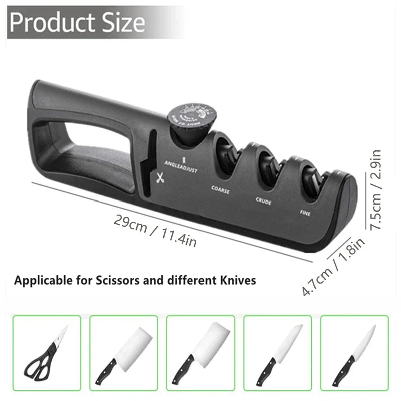 4-in-1 Professioneller Messerschärfer (1+1 gratis) - EdgeSharp