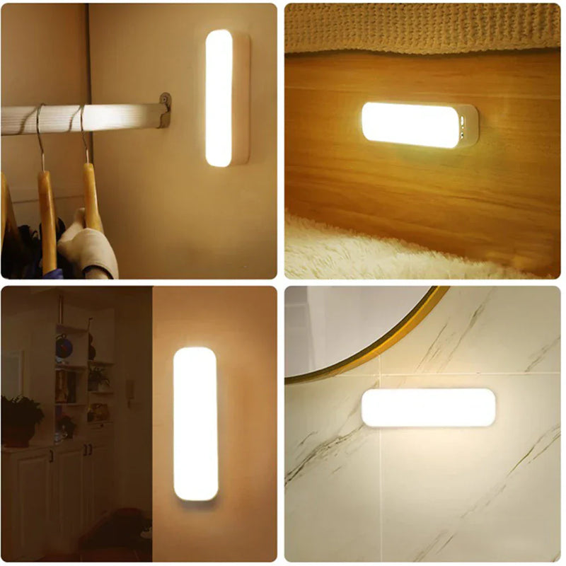 USB-aufladbare Bewegungsmelder-Wandleuchte - BrightSense