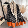 Dehlia Blumen Schal | Warm & Stilvoll