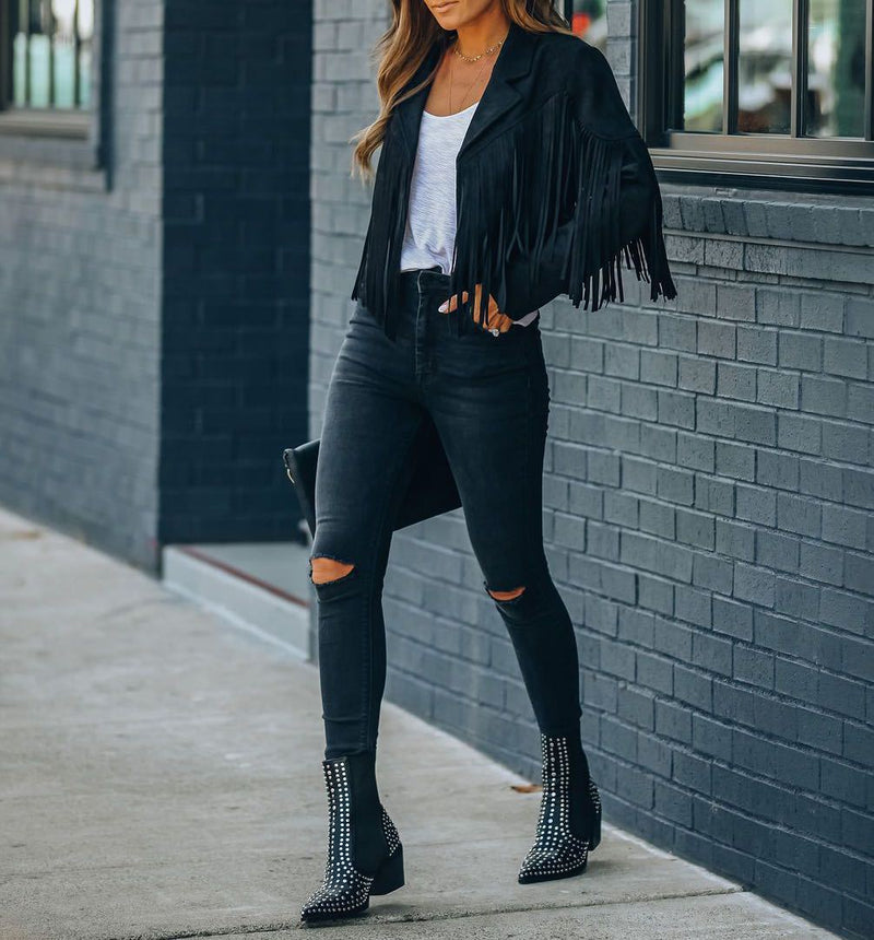 Rosy Jacket | With unique details for a surprising effect