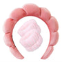 Plüsch Spa Stirnband & Handgelenkband Set - Fluffiea