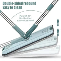 Freihändige Flache Wischmopp mit Eimer - FlexiMop