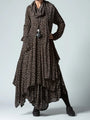 Maxi-Herbstkleid mit Print – Soraya