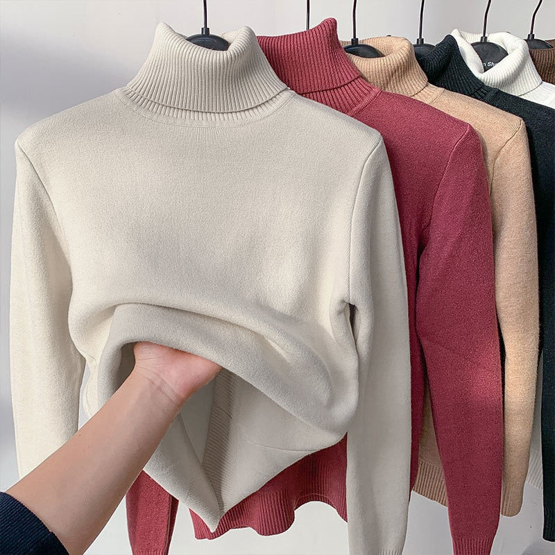 Joyce Rollkragenpullover | Mit extra dicker Fütterung