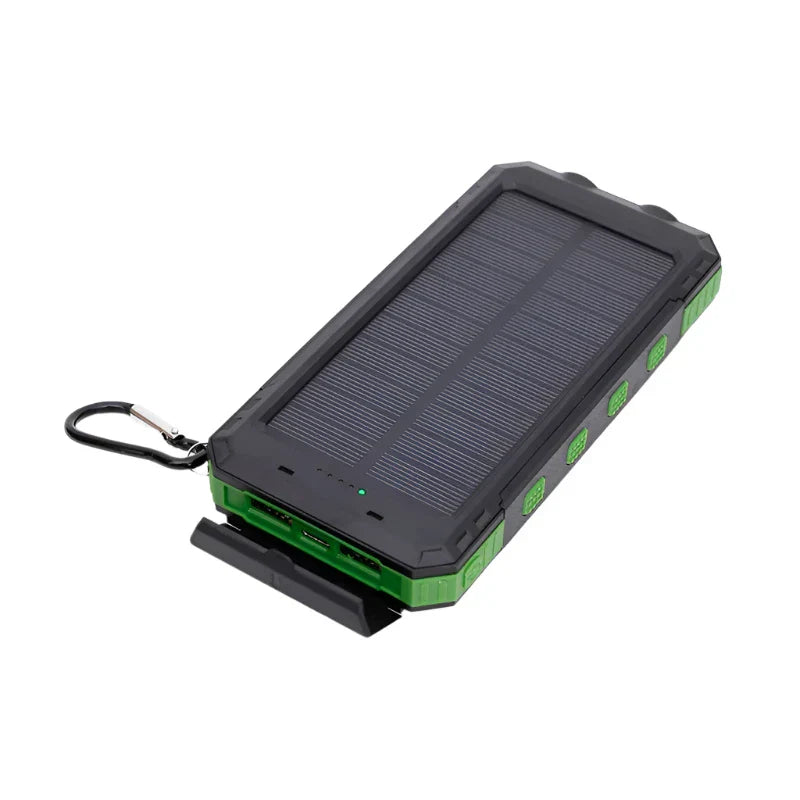 Zonne-energie Powerbank met Zaklamp - SolarCharge Pro